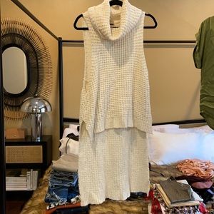 High Low Chunky Sweater